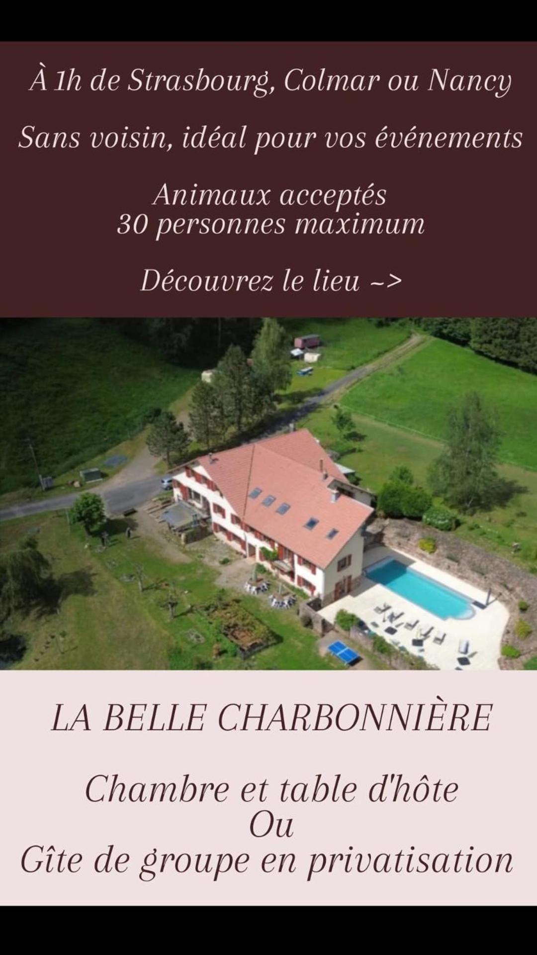 La Belle Charbonniere Hotel La Grande Fosse Exterior photo